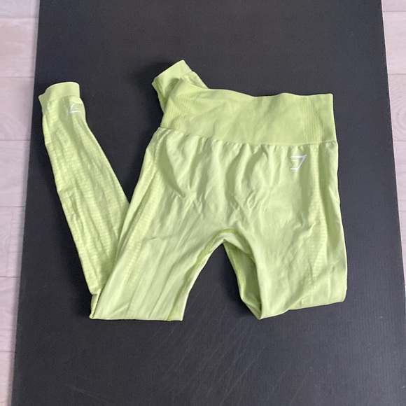 Gymshark Pants - Gymshark Vital Seamless 2.0 Leggings Medium- yellow marl